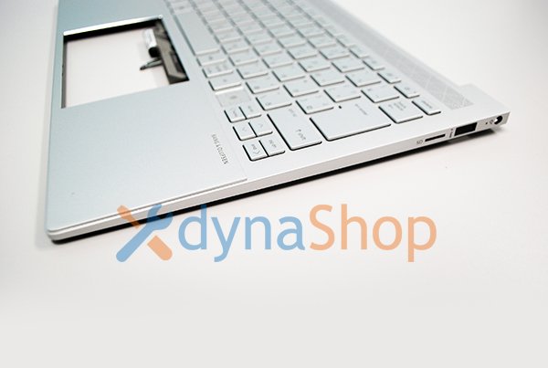 新品 純正 HP ENVY 14 14-eb0000 シリーズ 日本語キーボード付き パームレスト シルバー バックライト有