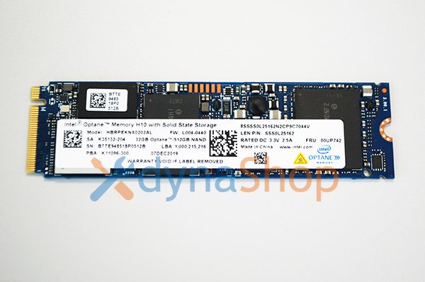 NEC LAVIE VEGA LV750/RA PC-LV750RAL-E3 用 SSD 約512GB (PCIe)+インテル Optane メモリー  約32GB