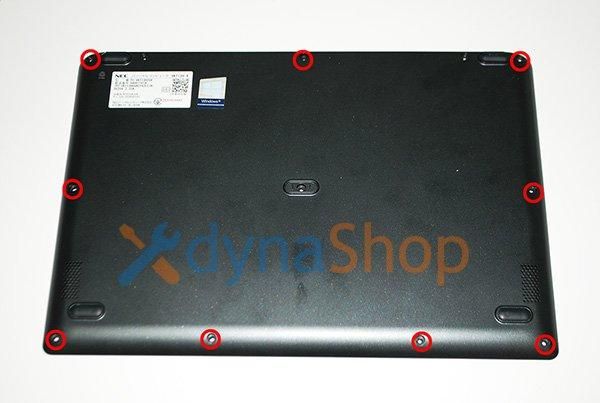 中古 NEC VersaPro VKT13H-4 シリーズ ボトムカバーネジ 4本セット