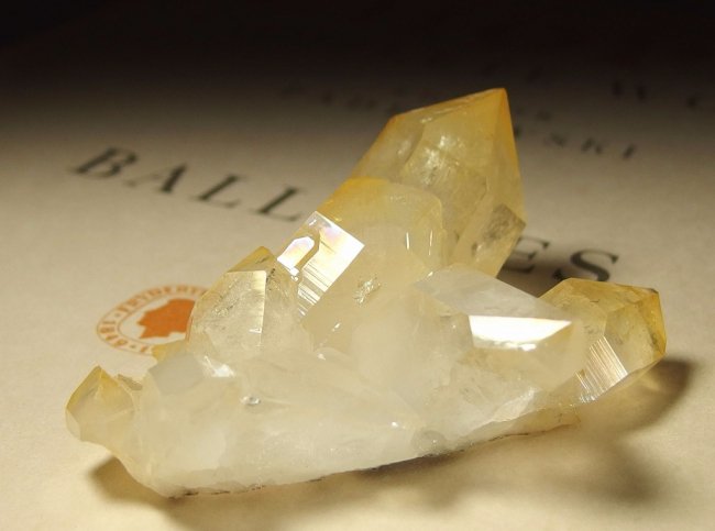フランス産アルプス水晶ゴールデンヒーラー① - 天然石ショップ ツイン