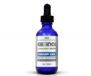 CBDオイル Elixinol（エリクシノール）シナミントドロップス 100（全国配送一律520円）