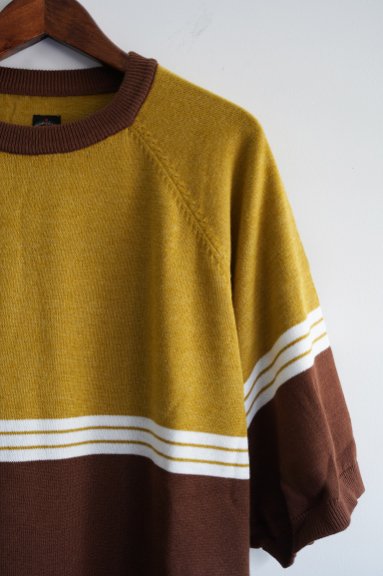 TOWN CRAFT SURF BORDER KNIT CREW タウンクラフト サーフボーダー