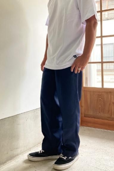 melple Fairfax Pants メイプル NAVY | 新感覚ワイドシルエットのイージートラウザーズ - 湘南／茅ヶ崎 セレクトショップ  W's Market ダブズマーケット