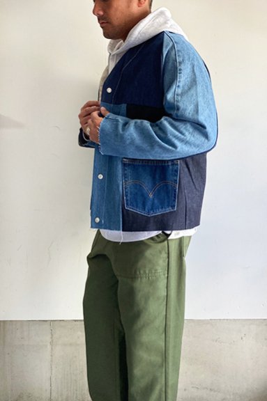 THRIFTY LOOK Levis engineered jacket スリフティルック リーバイス エンジニア ジャケット BLUE | -  湘南／茅ヶ崎 セレクトショップ W's Market ダブズマーケット