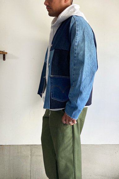 THRIFTY LOOK Levis engineered jacket スリフティルック リーバイス エンジニア ジャケット BLUE | -  湘南／茅ヶ崎 セレクトショップ W's Market ダブズマーケット