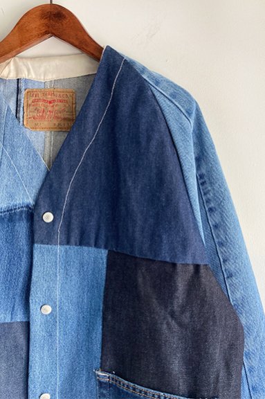 THRIFTY LOOK Levis engineered jacket スリフティルック リーバイス エンジニア ジャケット BLUE | -  湘南／茅ヶ崎 セレクトショップ W's Market ダブズマーケット