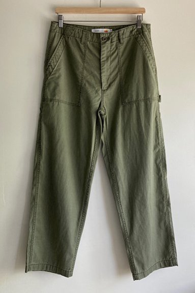 melple Carpenter Pants olive | ハイブリッドなアメカジパンツ