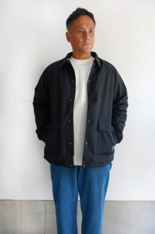 <img class='new_mark_img1' src='https://img.shop-pro.jp/img/new/icons14.gif' style='border:none;display:inline;margin:0px;padding:0px;width:auto;' />BIGMIKE Boa 60/40 Basic Coach Jacket ӥåޥ 㥱å BLACK