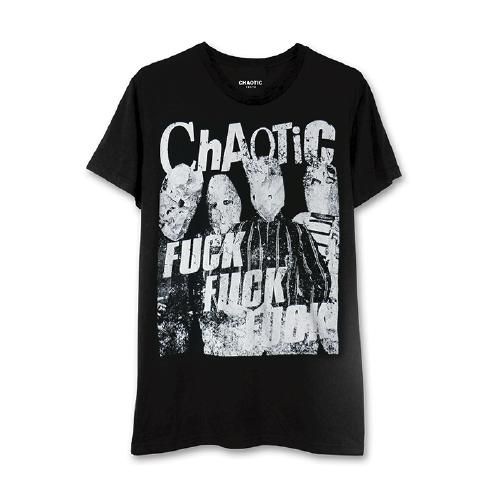 CHAOTIC / FUCKFUCKFUCK DAMAGE T/S(BLACK)