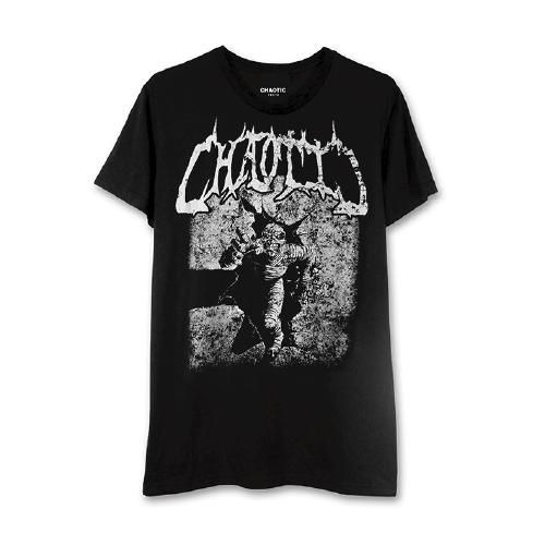 CHAOTIC / METAL DAMAGE T/S(BLACK)