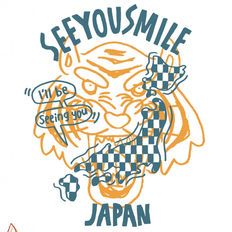  See You Smile / Souvenir T-shirts (Black/White)