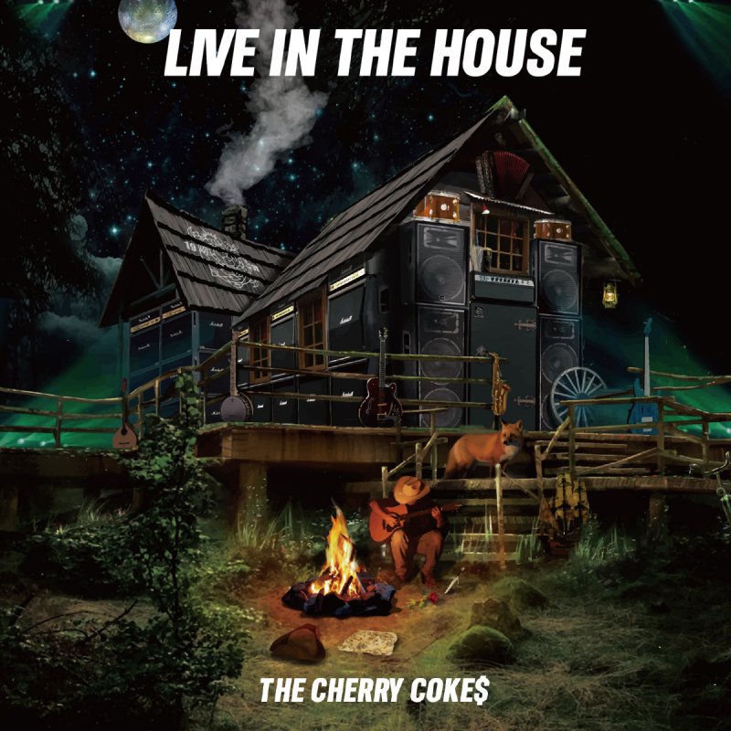  THE CHERRY COKE$ / LIVE IN THE HOUSE (CD)