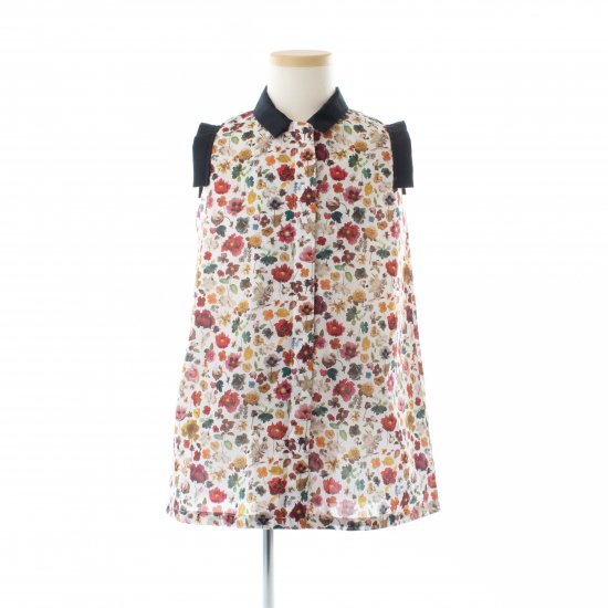 Liberty Square Dress ХƥԡWhite flower