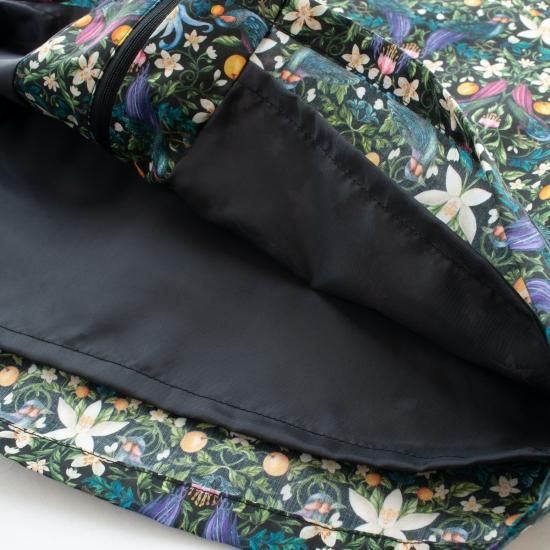 キナコ⭐️新品♥︎LIBERTY リバティ☘️花柄 ワンピース LL 黒系 リバティ ワイルド・フラワーズ仕立て ティアードマキシワンピース