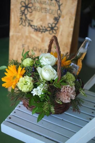ビールアレンジ フラワーギフト 通販 花まる工房 ビールアレンジ フラワーギフト 通販 花まる工房