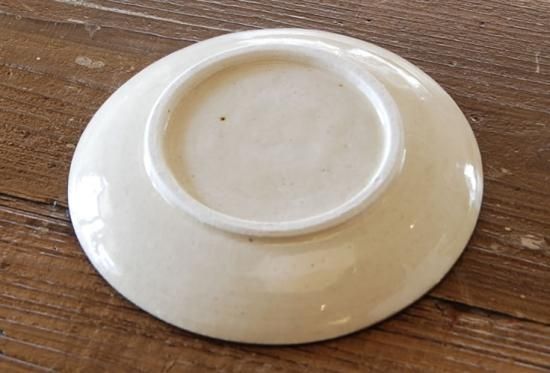 瀬戸本業窯(せとほんぎょうがま) 馬の目皿 6.5寸 茶（直径約20cm