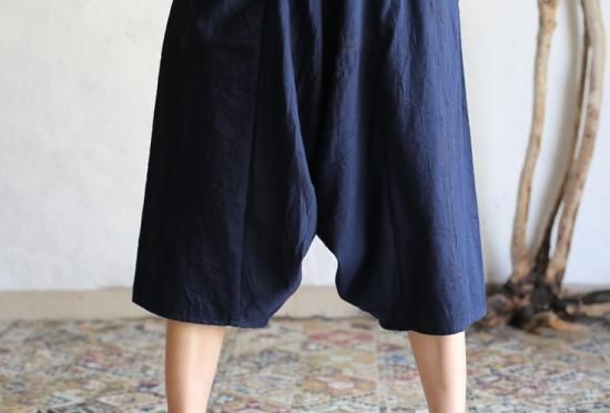 タマキニイメ ネイビー系タルンパンツ tarun pants | tamaki niime