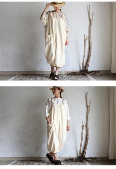 tamaki niime(タマキ ニイメ) 玉木新雌 basic wear oba cotton