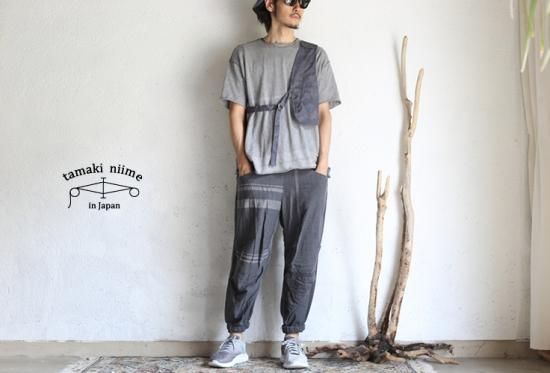 tamaki niime(タマキ ニイメ) 玉木新雌 basic wear nica pants futo