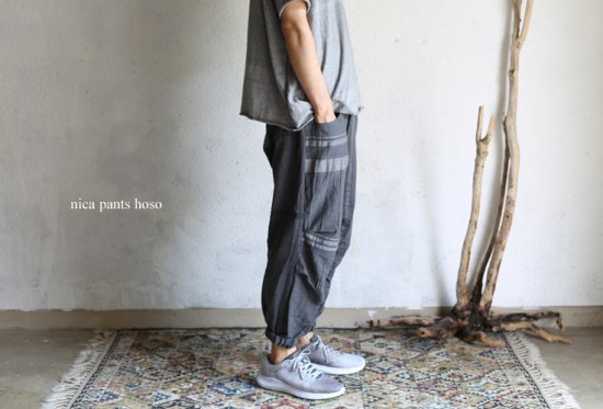 tamaki niime(タマキ ニイメ) 玉木新雌 basic wear nica pants futo