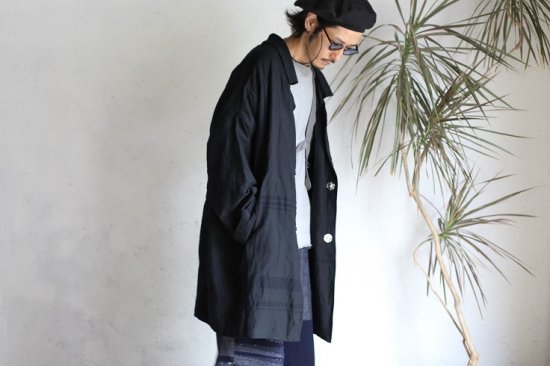 tamaki niime 玉木新雌 basic wear eri hao long black cotton100% / ベーシック ウェア えりはお  ロング ブラック コットン100% 【送料無料】iraka