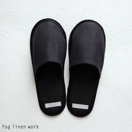 fog 人気 linen work スリッパ