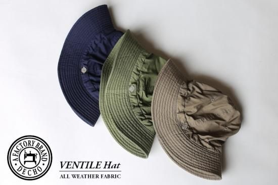 DECHO(デコー) FACTORY BRAND 2019AW STANDARD HUNTER HAT