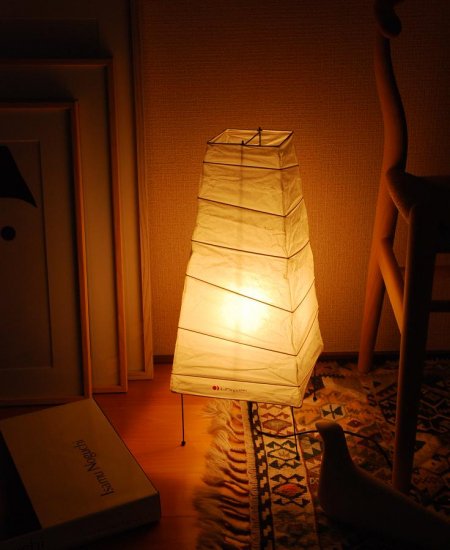 イサムノグチ Isamu Noguchi AKARI あかり アカリ 4N（無地）LED ...