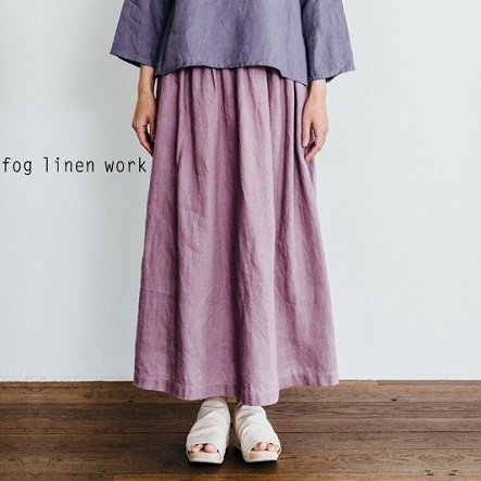 2020 SS】fog linen work(フォグリネンワーク) ボニースカート 