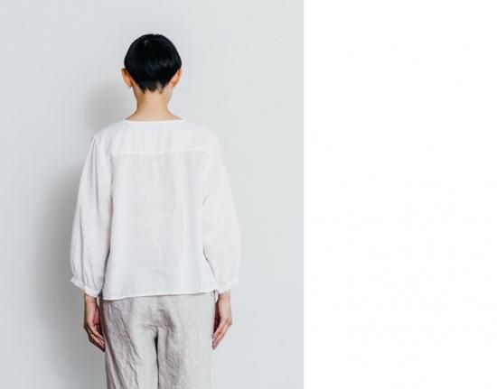 2020 SS】fog linen work(フォグリネンワーク) アドリアブラウス