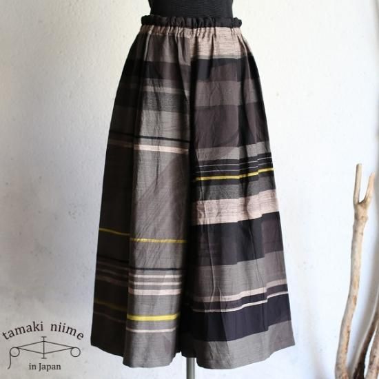 tamaki niime 玉木新雌 only one wide pants LONG cotton 100