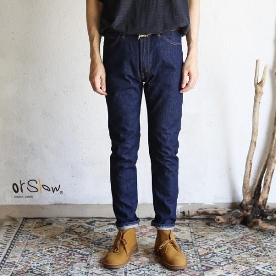 orslow】 SUPER SLIM PANTS JEANS DENIM PANTS 307 One Wash