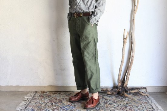 orslow】 US ARMY FATIGUE PANTS Regular fit Button Fly オアスロウ