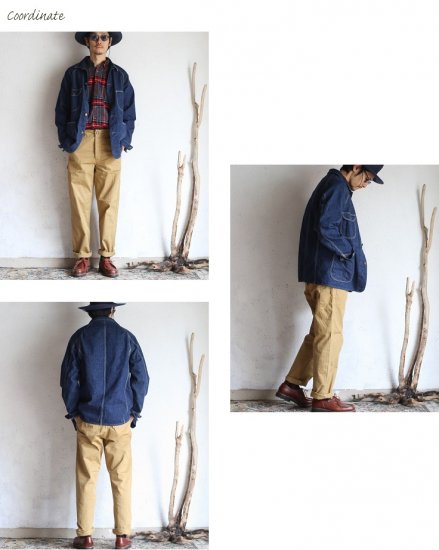 【orslow】 FRENCH WORK PANTS khaki(beige) オアスロウ フレンチワークパンツ カーキ(ベージュ)  【送料無料】-iraka