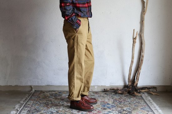 【orslow】 FRENCH WORK PANTS khaki(beige) オアスロウ