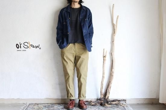 orslow】 20SS新作 NEW YORKER PANTS Gold Brown オアスロウ ニューヨーカーパンツ ゴールドブラウン  【送料無料】-iraka