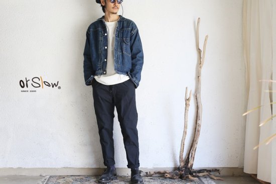 orslow】 20SS新作 NEW YORKER PANTS Charcoal Gray オアスロウ