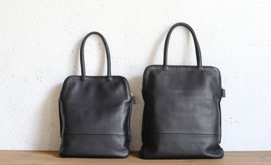 Ense(アンサ) tote S black ステアレザー トートバッグ Sサイズ