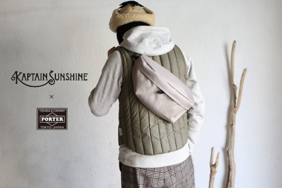 Kaptain Sunshine × PORTER】Standard Bodypack スタンダードボディパック キャプテンサンシャイン × ポーター  コラボレーションバッグ【送料無料】 - iraka