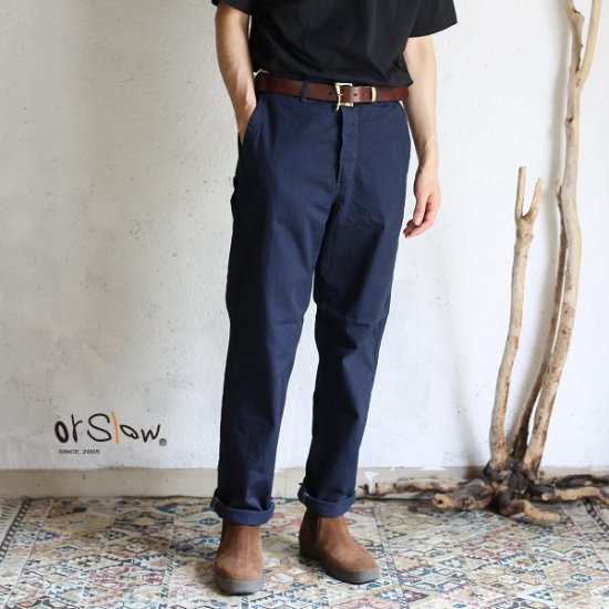 orSlow】French Work Pants (INK BLUE )パンツ - ワークパンツ/カーゴ