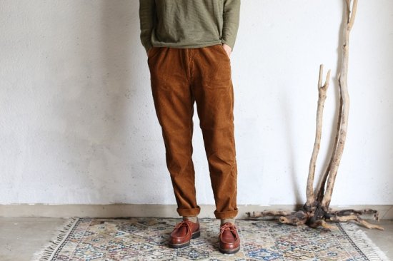 orslow】 20AW新作 NEW YORKER PANTS CORDS CAMEL オアスロウ