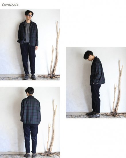orslow】 20AW新作 NEW YORKER PANTS CORDS NAVY オアスロウ
