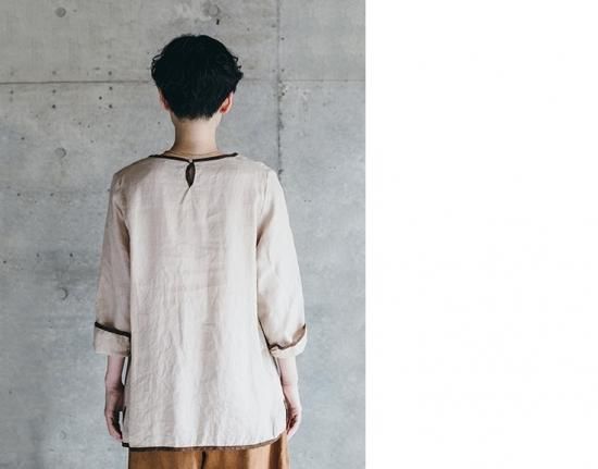fog linen work(フォグリネンワーク) エンニ トップ