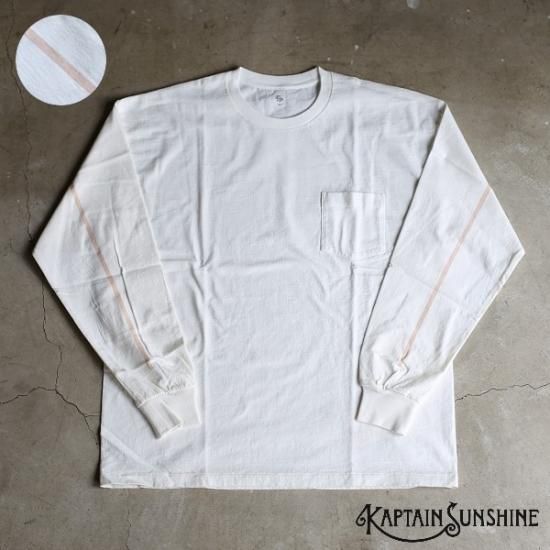 Kaptain Sunshine】West Coast Long Sleeves T-shirt ロング