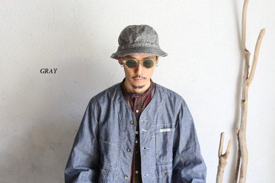 DECHO(デコー) FACTORY BRAND 2021SS SHALLOW KOME HAT