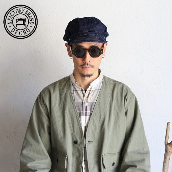 DECHO(デコー) FACTORY BRAND 2021SS RAILROAD CAP レイルロード