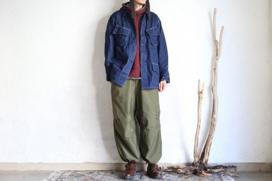 orslow】 LOOSE FIT ARMY TROUSER ARMY GREEN オアスロウ ルーズフィットアーミートラウザー アーミーグリーン  【送料無料】-iraka