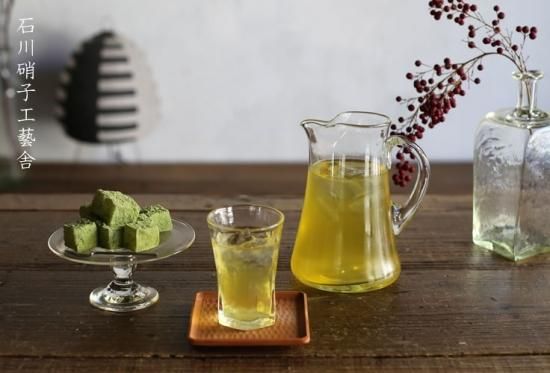 石川昌浩 吹きガラス 水差し（中）ピッチャー 石川硝子工藝舎