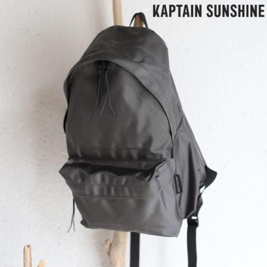 Kaptain Sunshine】U.S.A PACK BACK PACK バックパック/リュック キャプテンサンシャイン グレー / GRAY  アメリカ製 made in USA - iraka