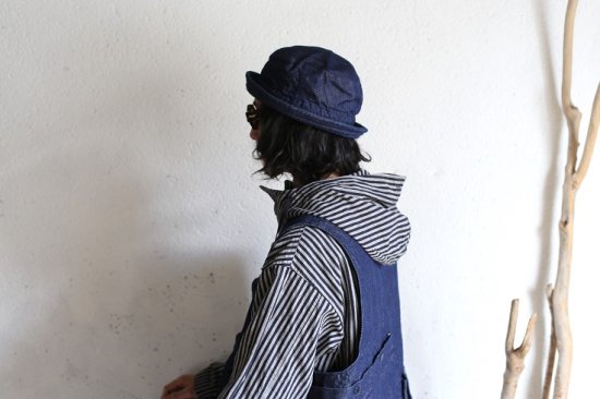 DECHO(デコー) FACTORY BRAND 23SS BUCKET HAT バケットハット コットンリネンデニム